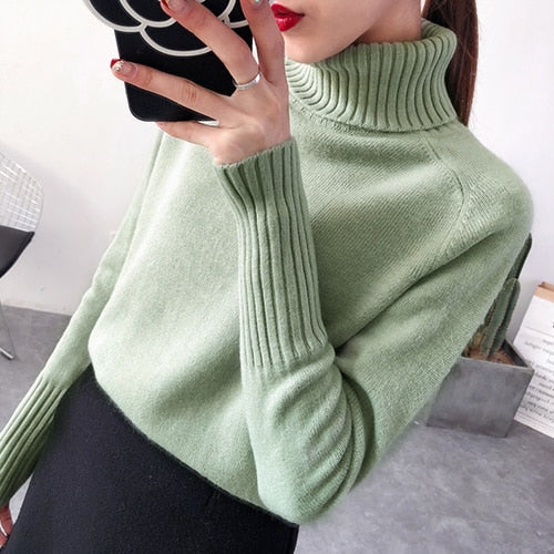 Cashmere Knitted Sweater - BUSINSTORE