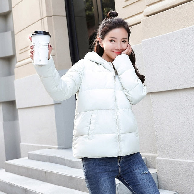 Warm Jacket Thick Solid Short Style - BUSINSTORE