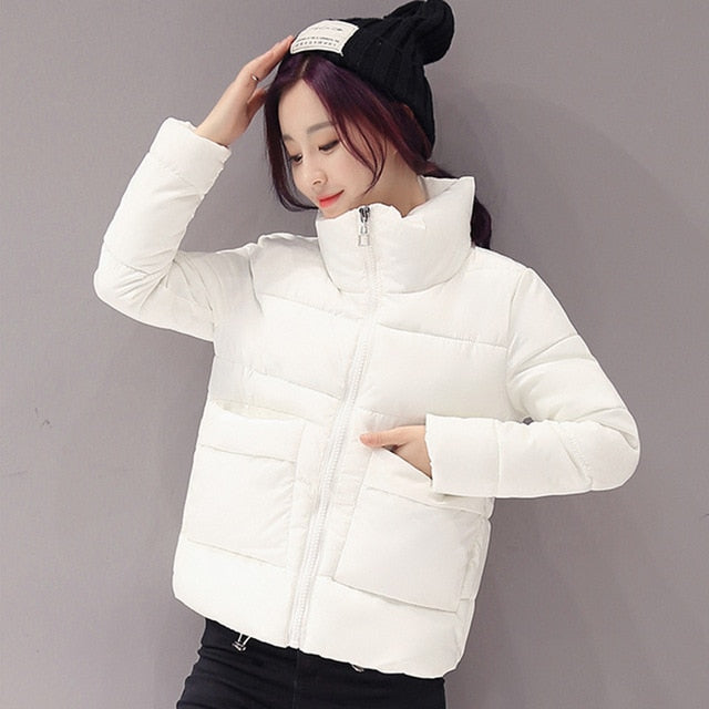 Warm Jacket Thick Solid Short Style - BUSINSTORE