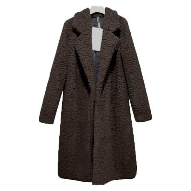 Long Sleeve Warm Coat - BUSINSTORE