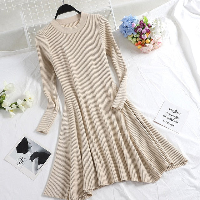 Long Sleeve Dress - BUSINSTORE