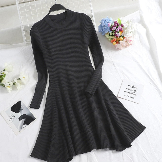 Long Sleeve Dress - BUSINSTORE