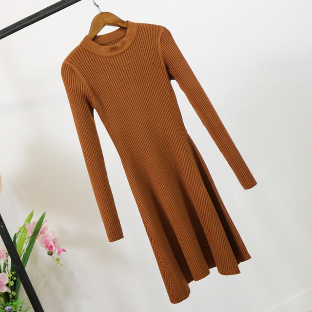 Long Sleeve Dress - BUSINSTORE