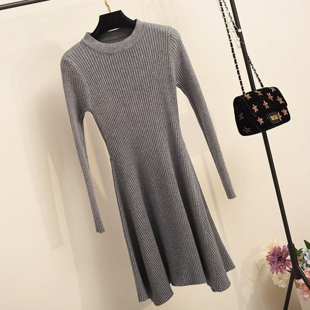 Long Sleeve Dress - BUSINSTORE