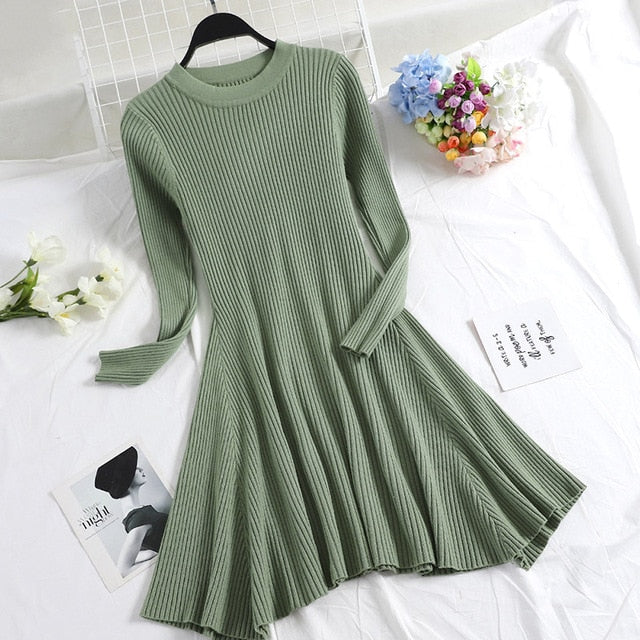 Long Sleeve Dress - BUSINSTORE