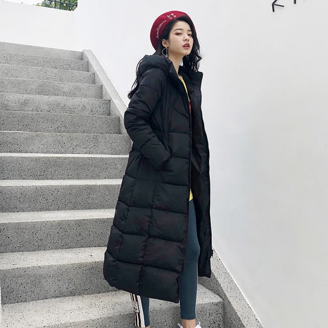 Winter Women Jacket X-long - BUSINSTORE