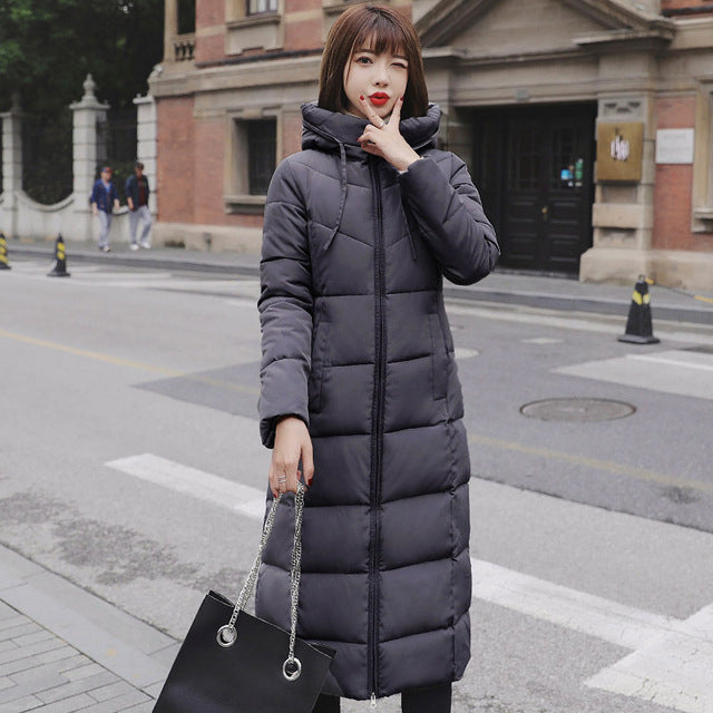 Winter Women Jacket X-long - BUSINSTORE