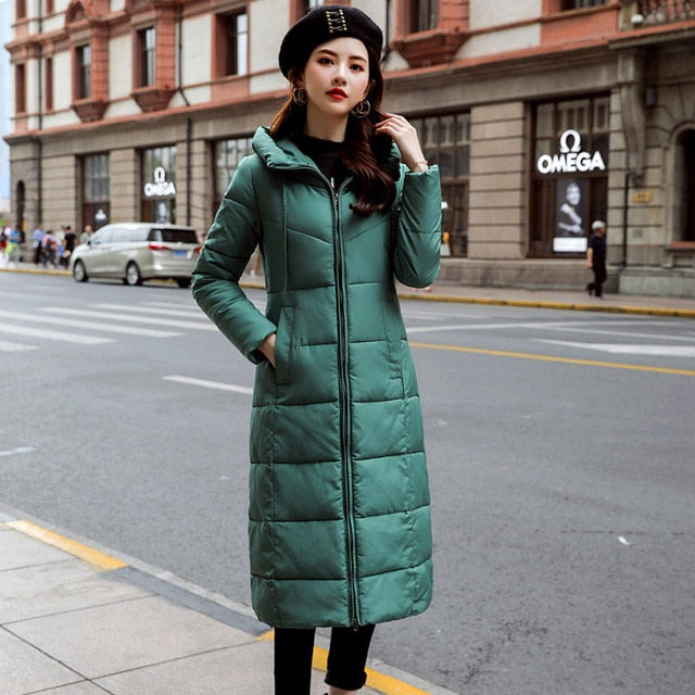 Winter Women Jacket X-long - BUSINSTORE