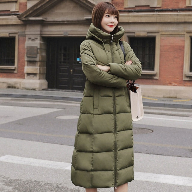 Winter Women Jacket X-long - BUSINSTORE