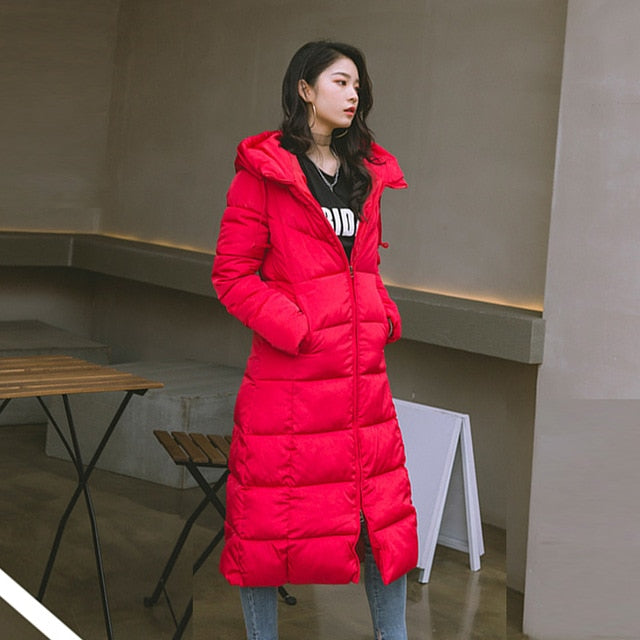 Winter Women Jacket X-long - BUSINSTORE