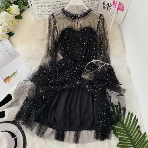 Elegant o-neck dress - BUSINSTORE