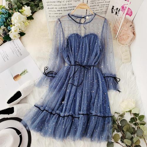 Elegant o-neck dress - BUSINSTORE