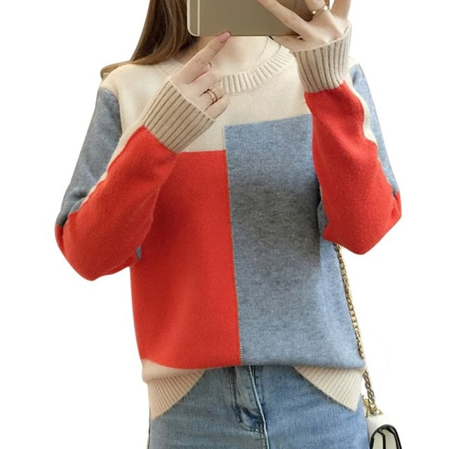 Long Sleeve Jumper Sweater - BUSINSTORE