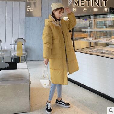 Hooded Long Parka Coat - BUSINSTORE