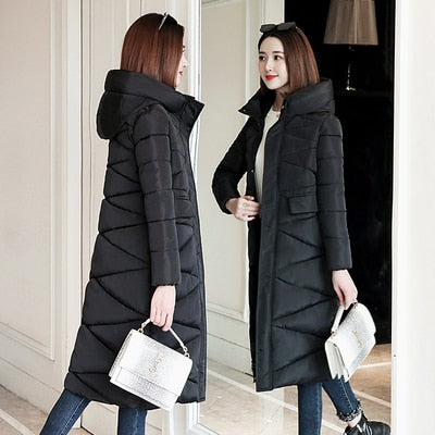 Parkas Winter Hooded Warm Coat - BUSINSTORE