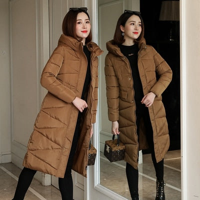 Parkas Winter Hooded Warm Coat - BUSINSTORE