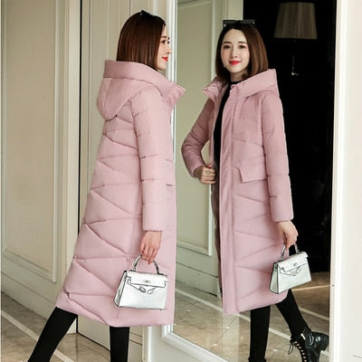 Parkas Winter Hooded Warm Coat - BUSINSTORE