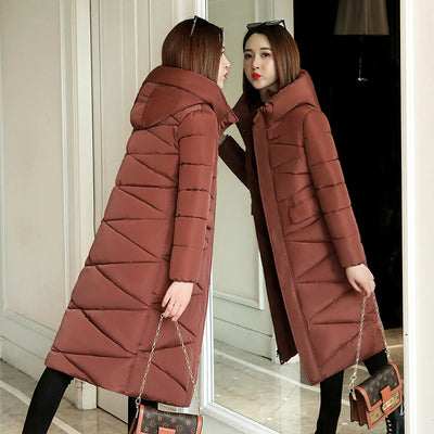 Parkas Winter Hooded Warm Coat - BUSINSTORE