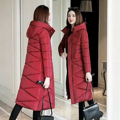 Parkas Winter Hooded Warm Coat - BUSINSTORE