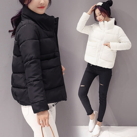 Warm Jacket Thick Solid Short Style - BUSINSTORE